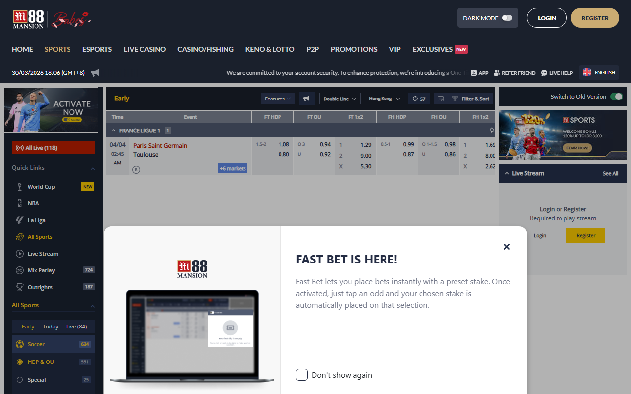 04/04 Paris Saint Germain VS Toulouse 試合予想とオッズ分析 | リーグ・アン展望